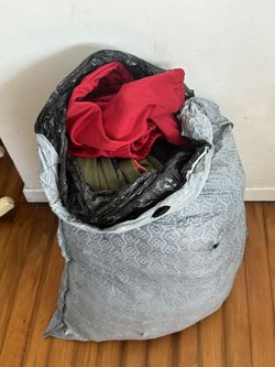 Bag Filled With Boy Clothes & Sweaters