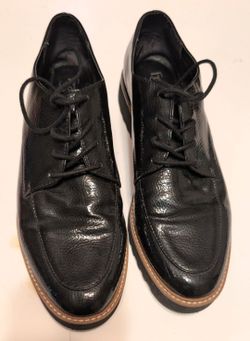 Franco Sarto Carlee Oxford Black Comfort Lace Up Shoes Women's US 1 EU 41