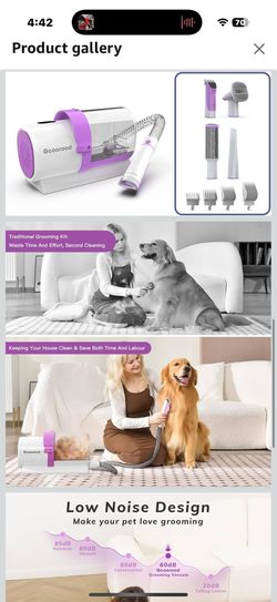Pet grooming kit