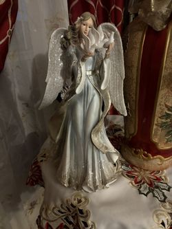 Angel Figurine With Doves