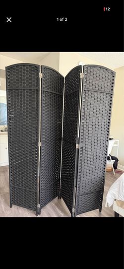 4 panels room divider