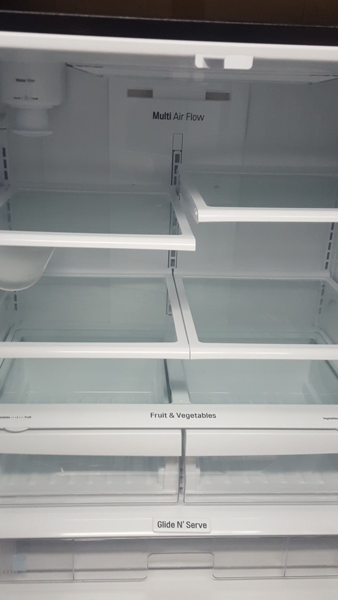 Lg black stainless steel french door refrigerator