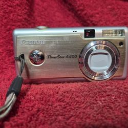 Canon Powershot A 400 Gold  3.3 MP Digital Camera