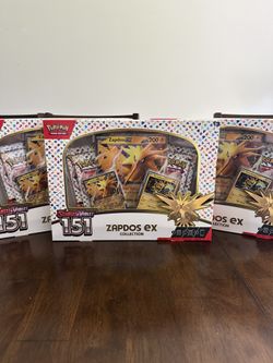 Pokemon 151 Zapdos Ex Collection