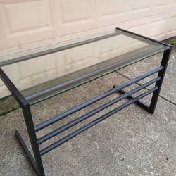 Metal & Glass Desk