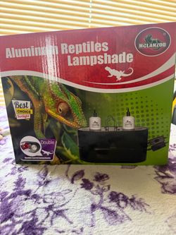 Aluminum reptiles lampshade