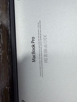 Macbook pro i7