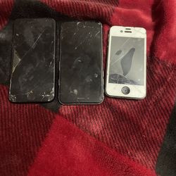 Cracked iPhones 