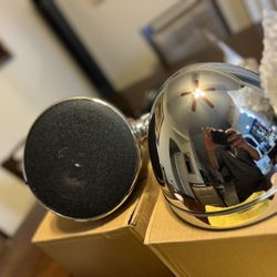Motorcycle Chrome Speaker Pods
