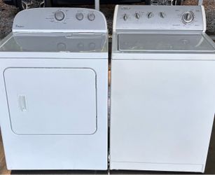 Whirlpool Washer and Dryer Set (We Deliver)