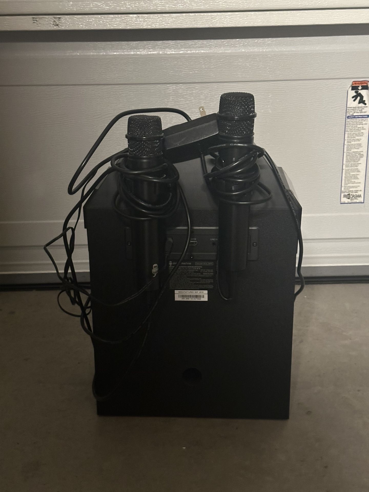 Singing Machine Vibe Karaoke Machine