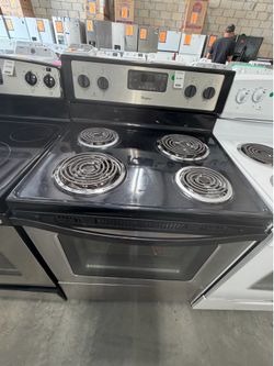 Whirlpool Electric Coil Range Stove