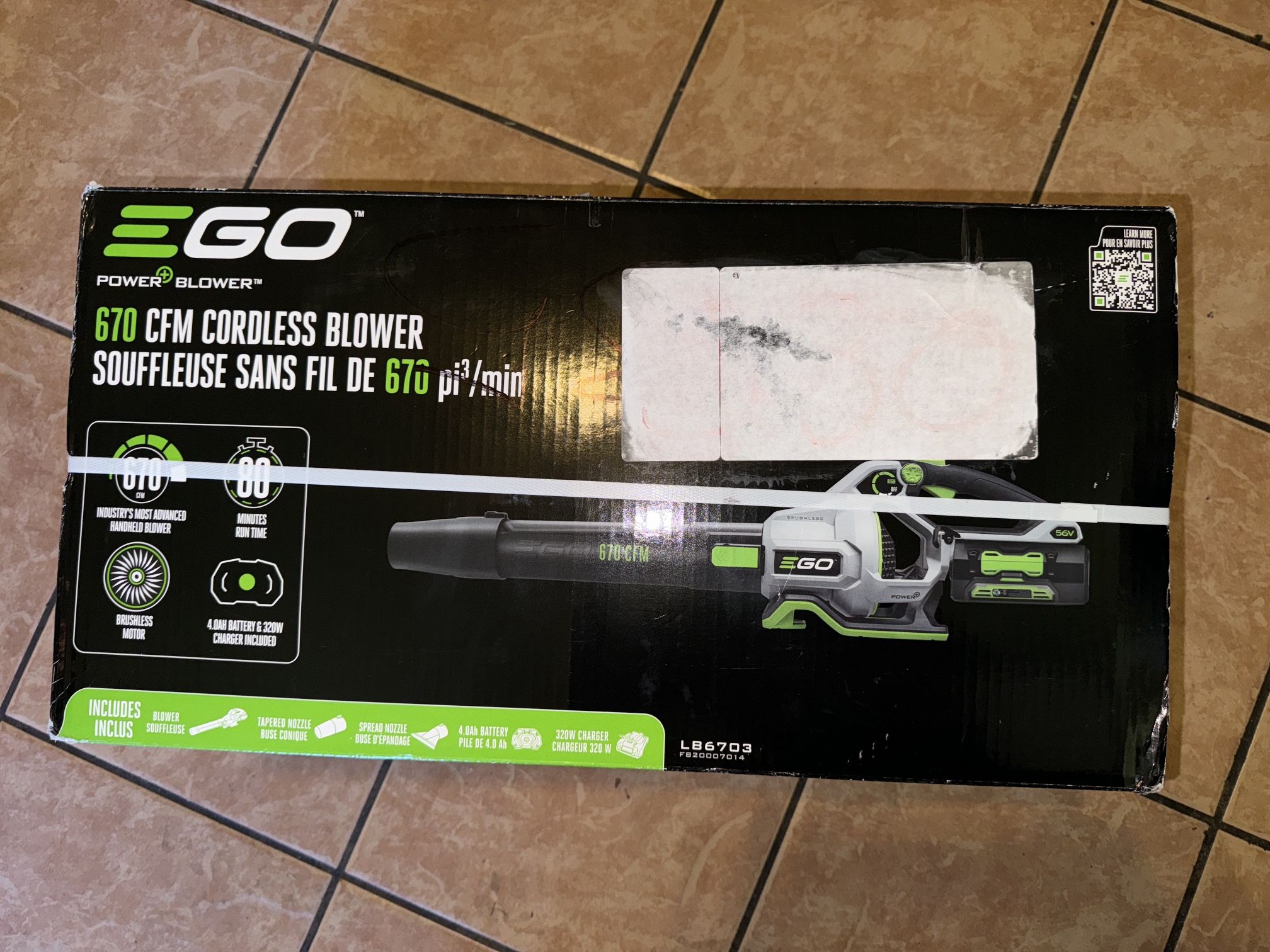 Ego Leaf Blower