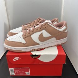 Nike Dunk Rose Whisper Size 10.5 M