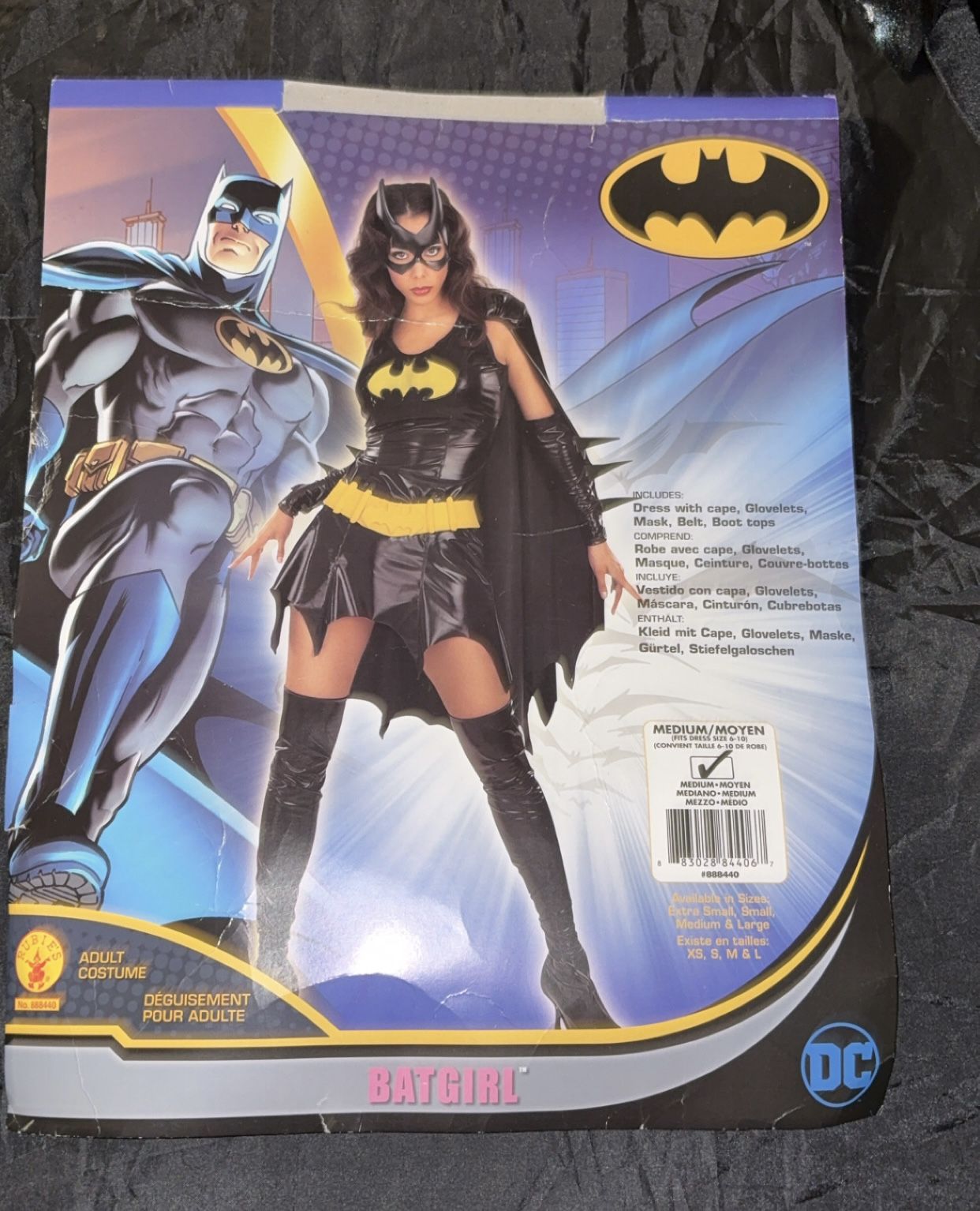 Womens Bat Adult Costume size M