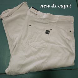 New Women's 4x Capri Jeggings 