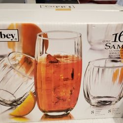 Vintage Libbey Glassware Set