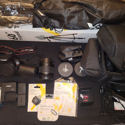 Canon EOS Rebel T6 Camera With Accessories 