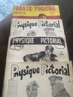 Vintage Gay Interest Physique Magazines