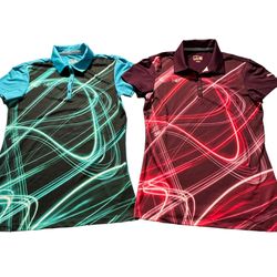 Two Women’s Puma Golf Tennis Polo Shirts Size Sm