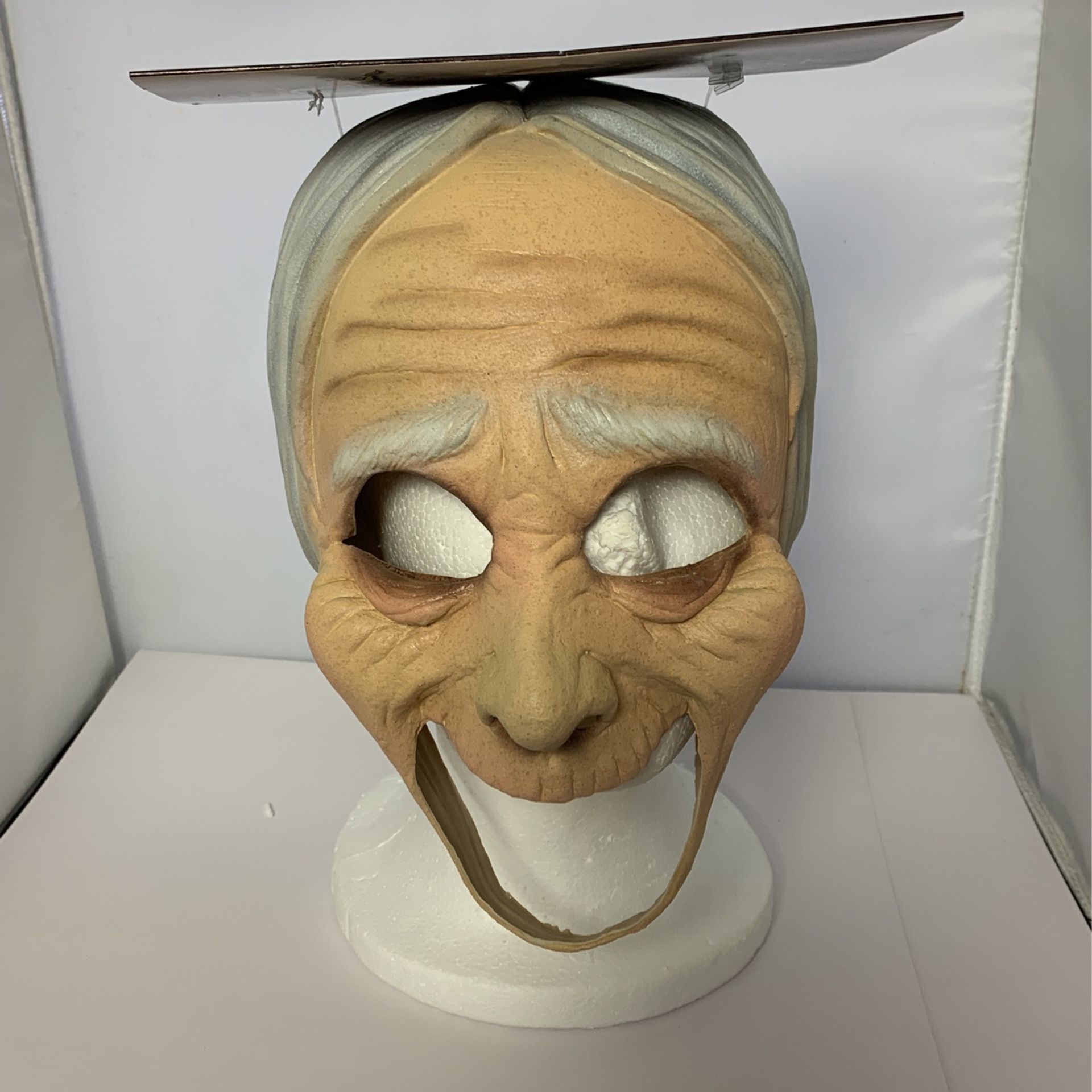 Old Lady Halloween Mask 