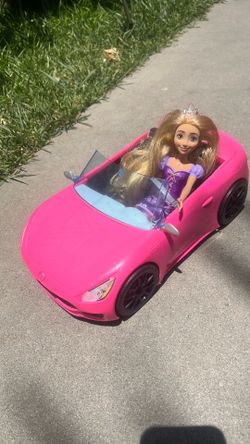 Barbie car & doll