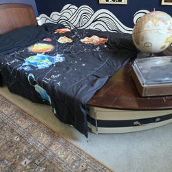 Pottery Barn Boat Bed With Trundle & Storage ***Read Description***