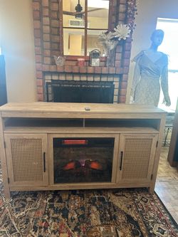 Electric Fireplace TV Stand / Entertainment Center