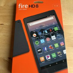 Fire HD8 with Alexa Tablet 