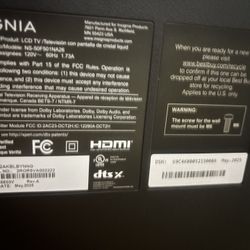 Se vende tv Insignia 