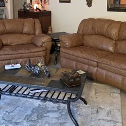 Family Room Couch & End Tables