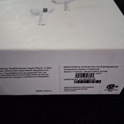 Airpods PRO 2ND Generation 