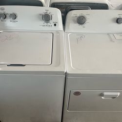 Whirlpool washer and dryer works great