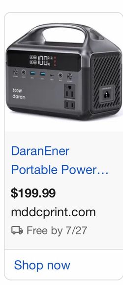 Portable power supply