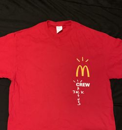 Travis Scott x McDonald’s Crew T-Shirt Red