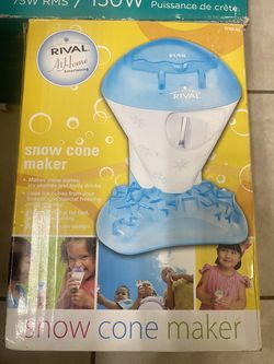 Rival Snow Cone Maker IS150-AQ