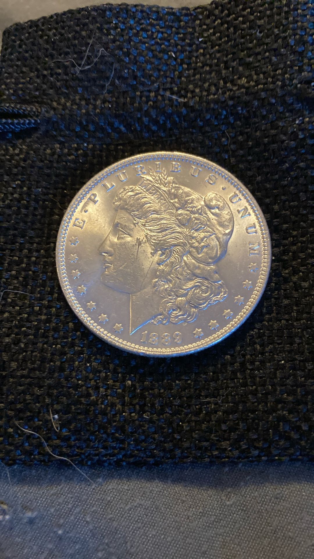1889 Silver Morgan Dollar