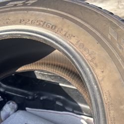 Pair Of 18 Inch Tires P265/60 R18 109h