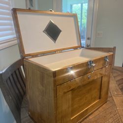 Wooden Tool Box. 