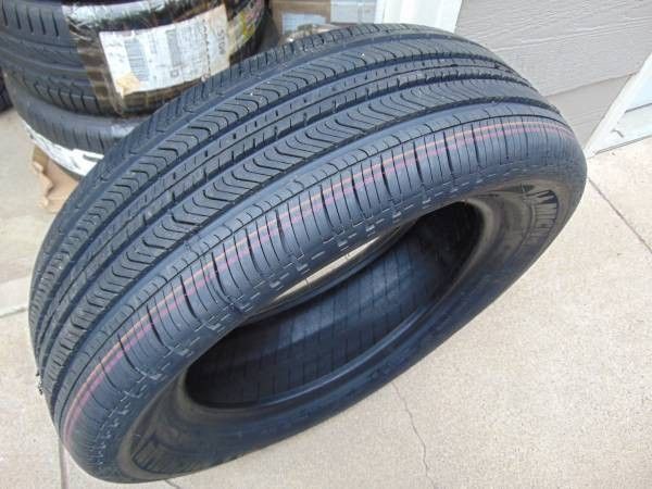 4 New Old Stock 235 60 18 Michelin Primacy MXV4 Tires 102T Date 2019 & 2021