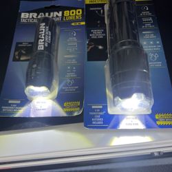 Braun 2 Pack Bundle Flashlights