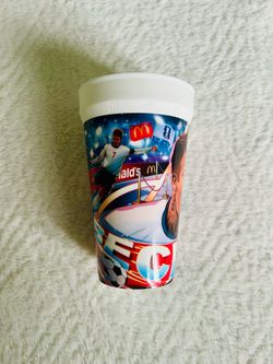 2026 mcdonald’s fifa world cup 26 soccer david beckham collectible cup, brand new