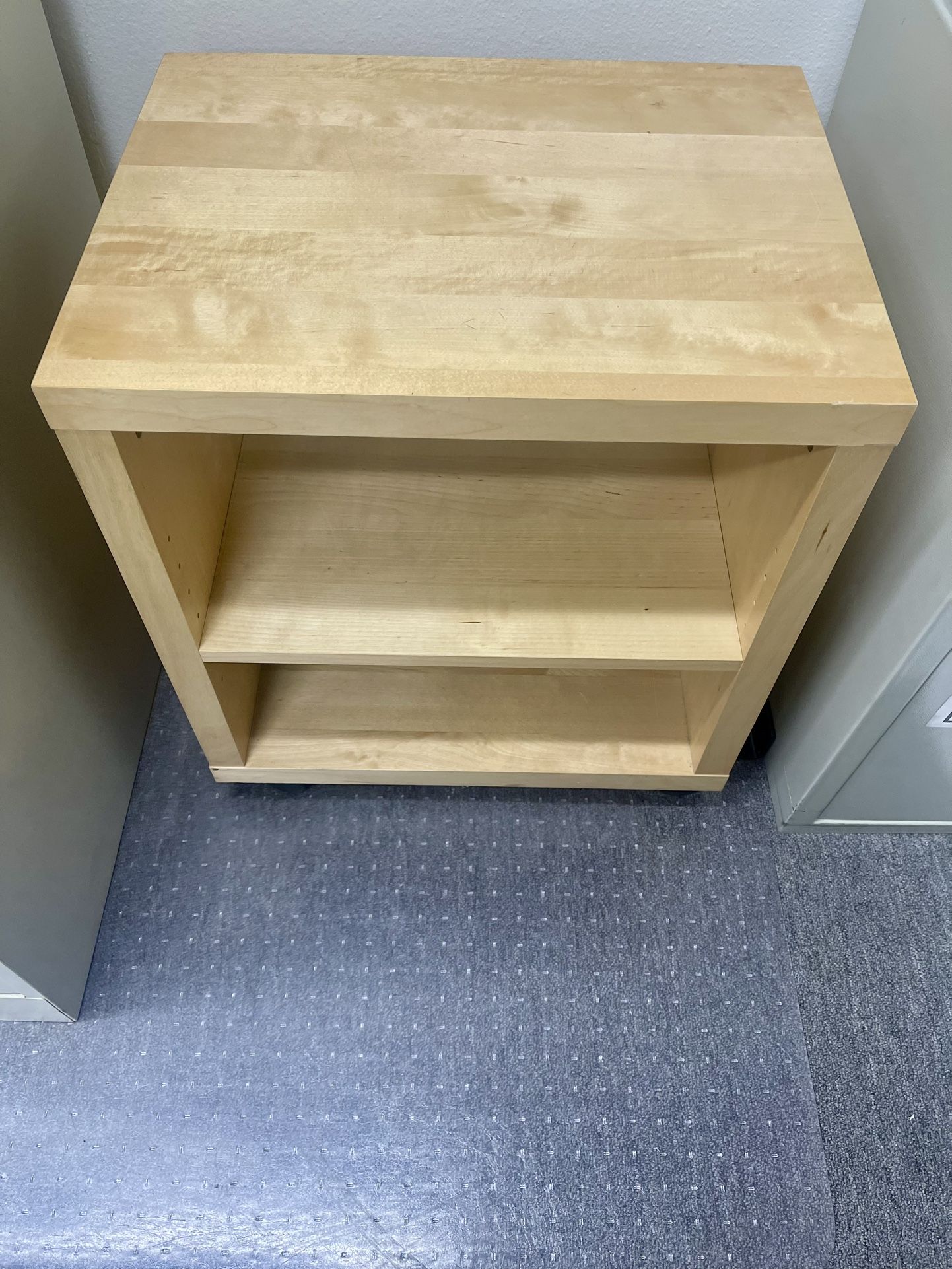 Small Rolling Wooden Shelf