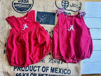 Baby Girls (3-6m) Alabama Romper Bundle 