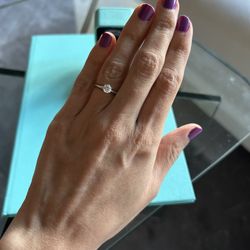 Tiffany & Co. Solitaire Diamond Engagement Ring – .39ct, VVS1, G Color – $2,900