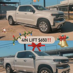 4’IN LIFT & INSTALL SPECIAL