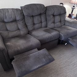 Flexsteel Double Reclining Sofa 