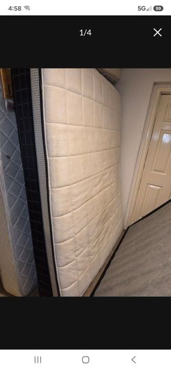 Queen Mattress and base