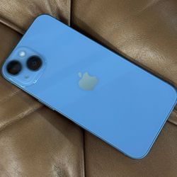 Apple iPhone 14 A2649 128GB Very Good Condition | Blue | UNLOCKED 100% battery