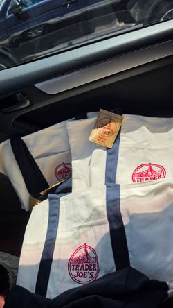 Trader's Joe's Tote big bags blue